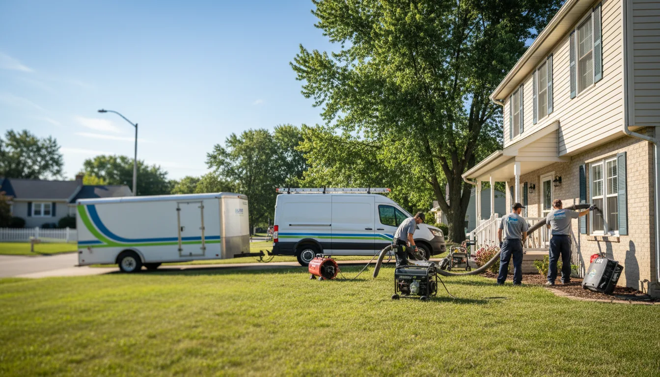 Flooded Basement Restoration And Cleanup With Repair in Prole, IA near me